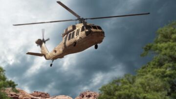 Wojskowy helikopter wywołuje zaniepokojenie w Cieplicach