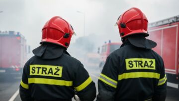 Alkoholowa awantura kończy się pożarem i zatrzymaniem 50-latki